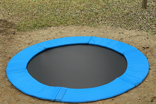 Грунтовий батут Circle 2,4х2,4 KIDIGO